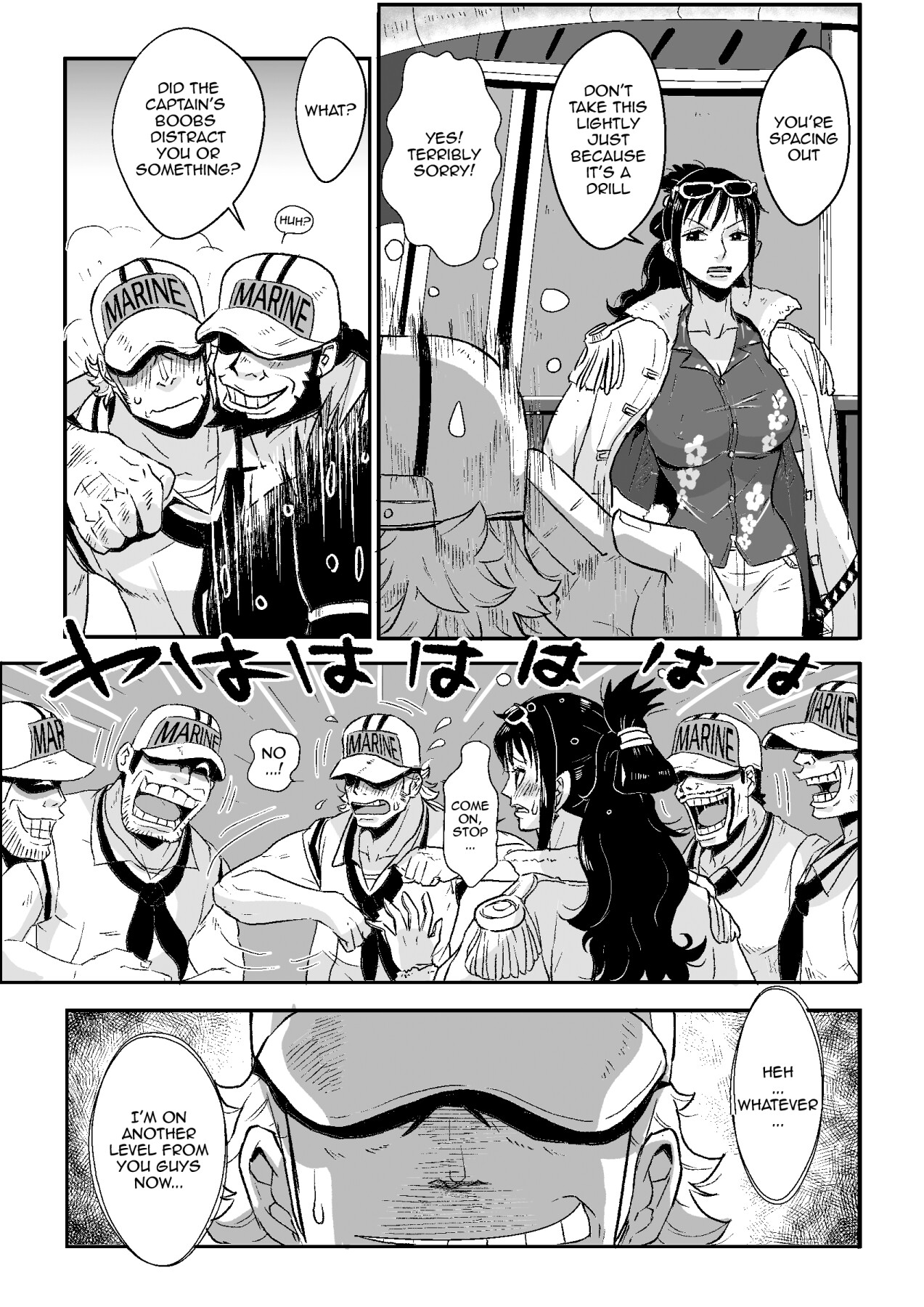 Hentai Manga Comic-A Woman In The Marines-Read-37